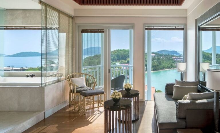 Amatara Wellness - Cape Panwa Suite Seating Area